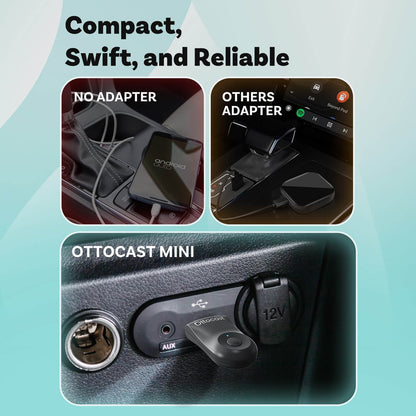 2025 Mini Wireless CarPlay/Android Auto Adapter
