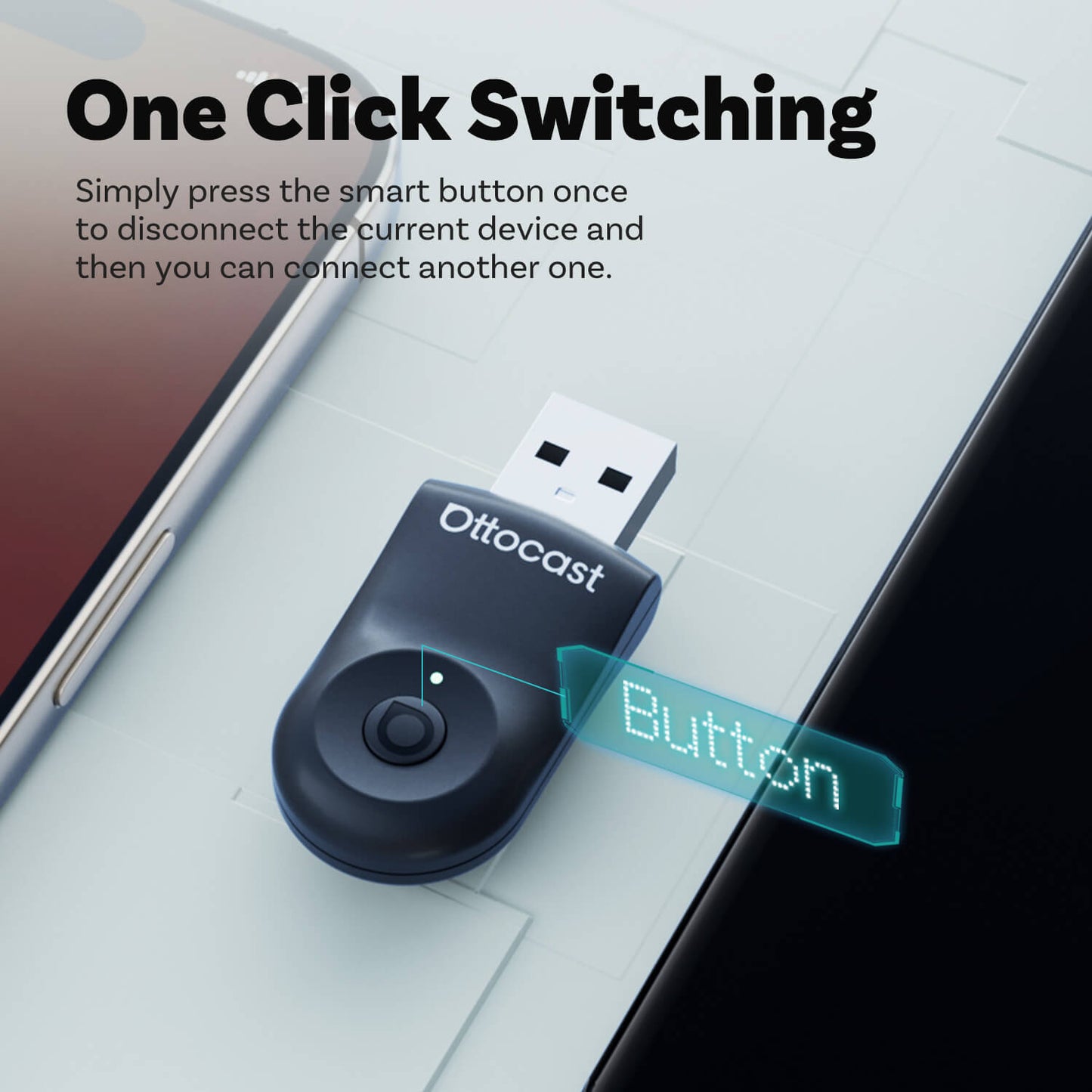 2025 Mini Wireless CarPlay/Android Auto Adapter